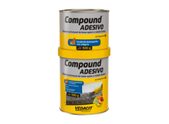 Compound Adesivo 1kg A+B - Vedacit