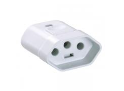 Plug Femea 2P+T 10A 57412953 - Tramontina