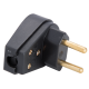 Plug Angular Preto 20A 2P 57403009 -  TRAMONTINA