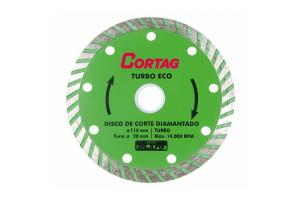 Disco Diamantado Eco Turbo 20x110mm - Cortag