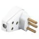 Plug Angular 2P+T 10A PR/BR 57412916 Tramontina