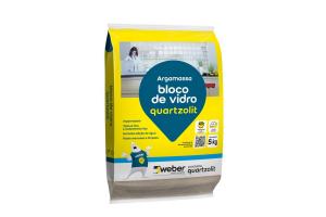 Argamassa Para Bloco de Vidro 5kg - Quartzolit