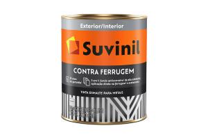 Tinta Esmalte Sintético Contra Ferrugem 900ml Brilhante - Suvinil