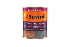 Tinta Esmalte Sintético Cor e Proteção 900ml Brilhante - Suvinil