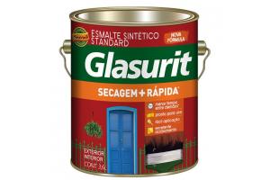 Tinta Esmalte Secagem Mais Rápida 3,6L Fosco - Glasu