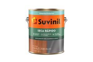 Tinta Esmalte Seca Rapido 3,6L Brilhante Base Agua - Suvinil