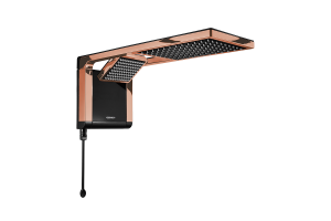 Chuveiro Acqua Duo Preto/Rose Gold 220V 6800W - LORENZETTI