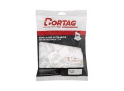 Espaçador Nivelador 1,0MM Branco 50UN - CORTAG