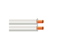 Fio Paralelo Branco 2x1.5mm 1MT Condumig