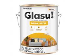 Tinta Latex Acrílico Econômico 3,6L - Glasu