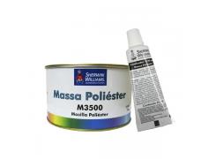 Kit Massa Poliester 750g - Lazzuril