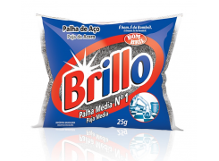 Palha de Aço Brillo Nº 1 - Bombril