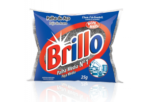 Palha de Aço Brillo Nº 1 - Bombril