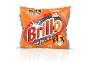 Palha de Aço Brillo Nº 2 - Bombril